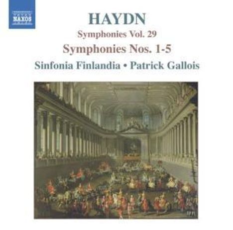 Joseph Haydn (1732-1809): Symphonien Nr.1-5, CD