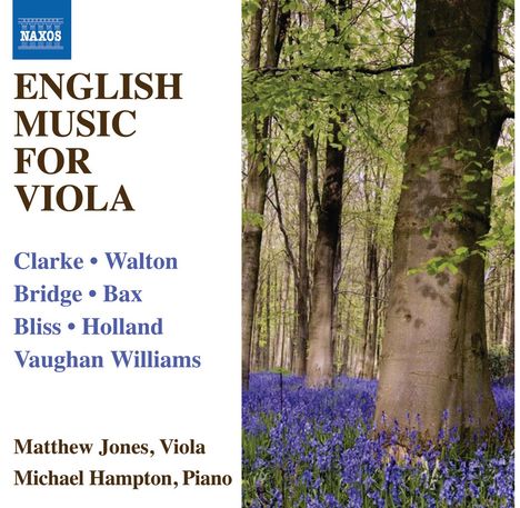 Matthew Jones - English Music For Viola, CD