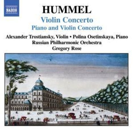 Johann Nepomuk Hummel (1778-1837): Konzert für Klavier,Violine &amp; Orchester op.17, CD