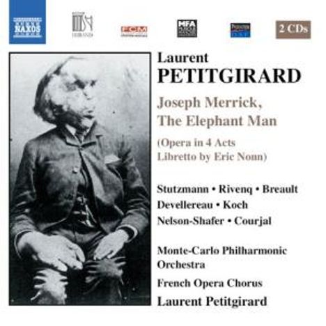 Laurent Petitgirard (geb. 1950): Joseph Marrick, The Elephant Man, 2 CDs