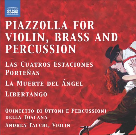 Astor Piazzolla (1921-1992): Die 4 Jahreszeiten für Violine,Blechbläser &amp; Percussion, CD