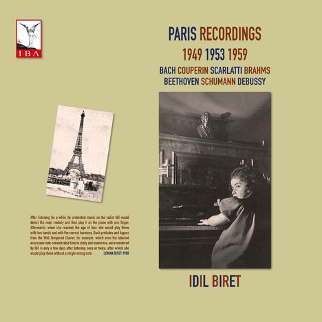 Idil Biret - Paris Recordings 1949/1953/1959 (180g / limitierte Auflage), LP