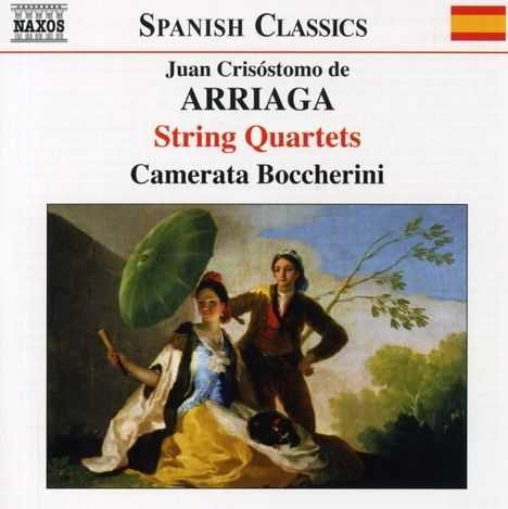 Juan Arriaga (1806-1826): Streichquartette Nr.1-3, CD