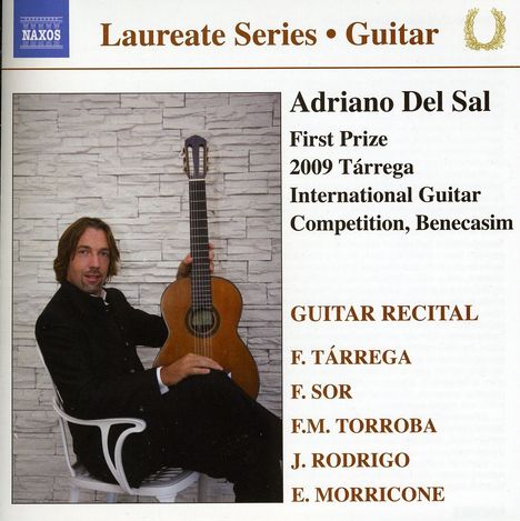 Adriano Del Sal - Guitar Recital, CD