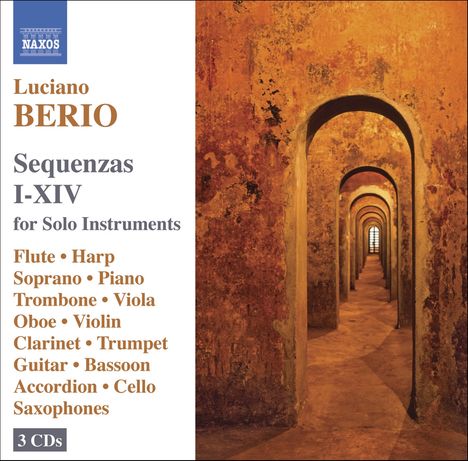 Luciano Berio (1925-2003): Sequenzas I-XIV, 3 CDs