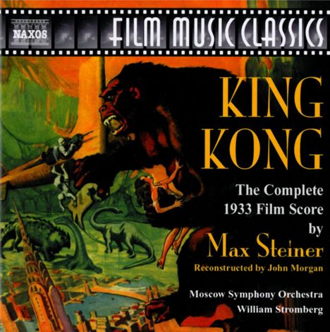 King Kong: The Complete 1933 Film Score, CD