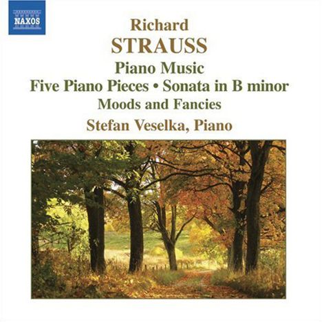 Richard Strauss (1864-1949): Klaviersonate h-moll op.5, CD