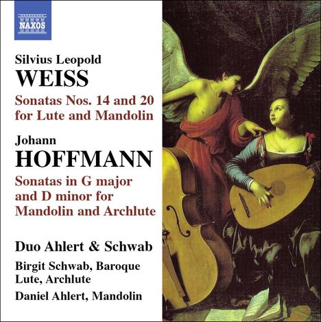 Silvius Leopold Weiss (1687-1750): Sonaten für Laute &amp; Mandoline Nr.14 &amp; 20, CD