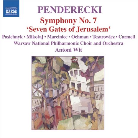 Krzysztof Penderecki (1933-2020): Symphonie Nr.7 "Seven Gates of Jerusalem", CD