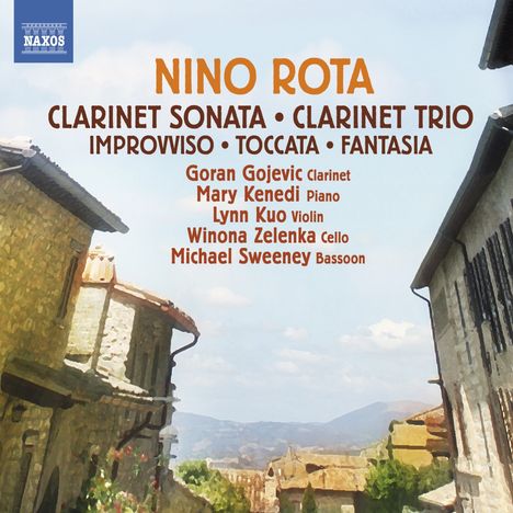 Nino Rota (1911-1979): Sonate für Klarinette &amp; Klavier, CD