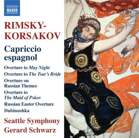 Nikolai Rimsky-Korssakoff (1844-1908): Capriccio Espagnol op.34, CD