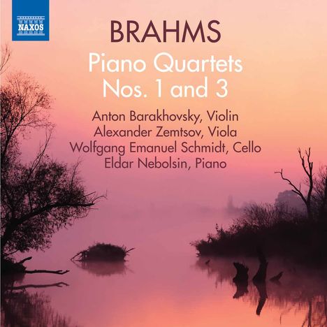 Johannes Brahms (1833-1897): Klavierquartette Nr.1 &amp; 3, CD