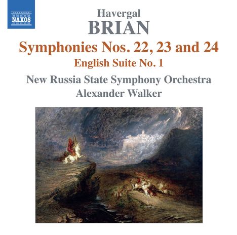 Havergal Brian (1876-1972): Symphonien Nr.22-24, CD