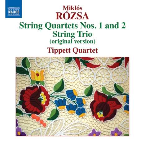Miklós Rózsa (1907-1995): Streichquartette Nr.1 &amp; 2 (op.22 &amp; 38), CD