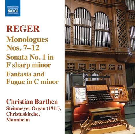 Max Reger (1873-1916): Sämtliche Orgelwerke Vol.13, CD