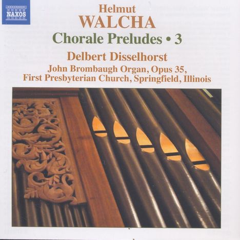 Helmut Walcha (1907-1991): Choralvorspiele Vol.3, CD