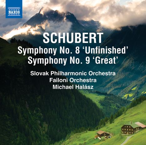 Franz Schubert (1797-1828): Symphonien Nr.8 &amp; 9, CD