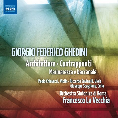 Giorgio Federico Ghedini (1892-1965): Konzert für Orchester "Architetture", CD