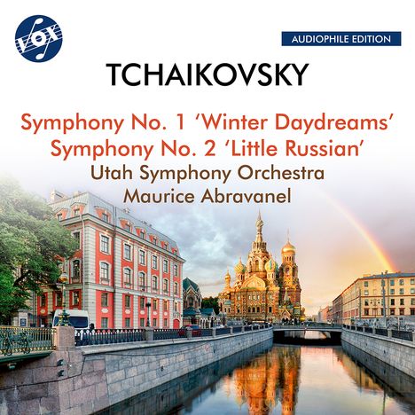 Peter Iljitsch Tschaikowsky (1840-1893): Symphonien Nr.1 &amp; 2, CD