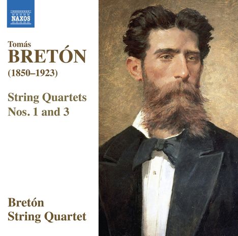 Tomas Breton (1850-1923): Streichquartette Nr.1 &amp; 2, CD