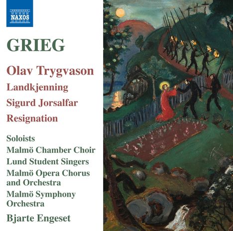 Edvard Grieg (1843-1907): Olav Trygvason (Opernfragmente), CD