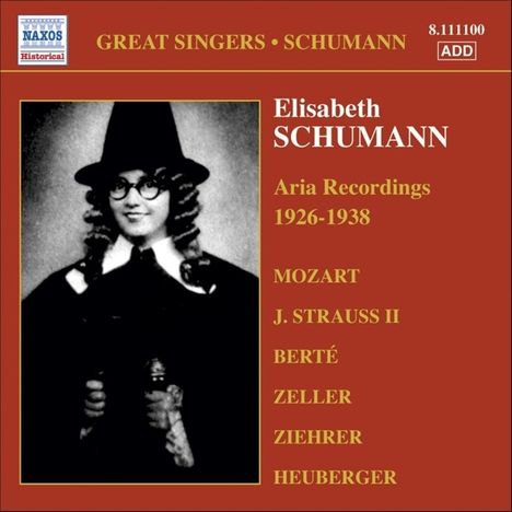 Elisabeth Schumann - Aria Recordings 1926-1938, CD