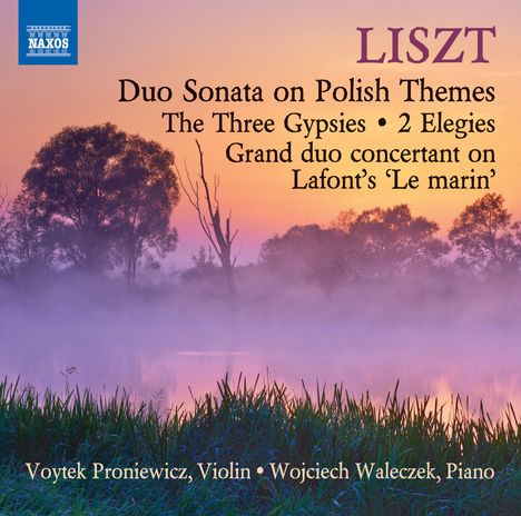 Franz Liszt (1811-1886): Werke für Violine &amp; Klavier, CD