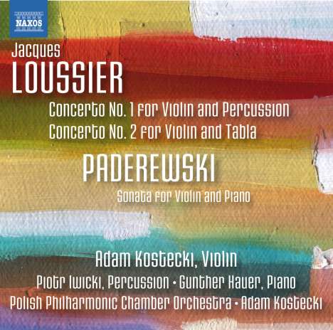 Jacques Loussier (1934-2019): Konzert Nr.1 für Violine &amp; Percussion, CD