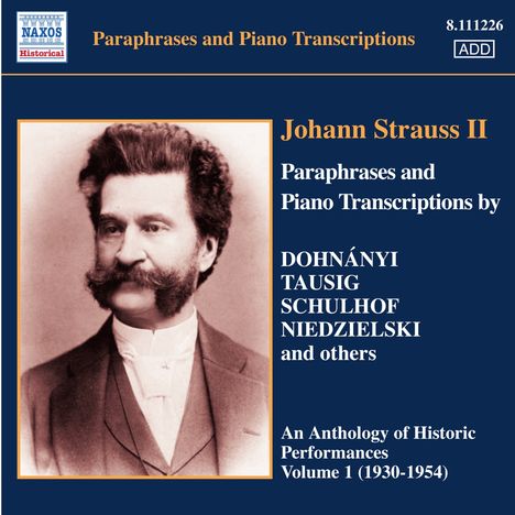 Paraphrasen &amp; Transkriptionen nach Werken von J.Strauss II, CD
