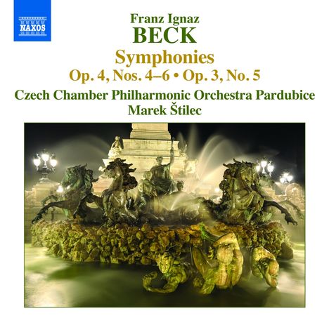 Franz Ignaz Beck (1734-1809): Symphonien op.3 Nr.5 &amp; op.4 Nr.4-6, CD