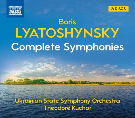 Boris Lyatoshinsky (1895-1968): Symphonien Nr.1-5, 3 CDs