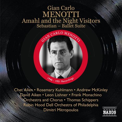 Gian-Carlo Menotti (1911-2007): Amahl and the Night Visitors, CD