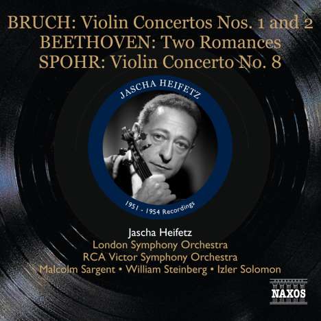 Max Bruch (1838-1920): Violinkonzerte Nr.1 &amp; 2, CD