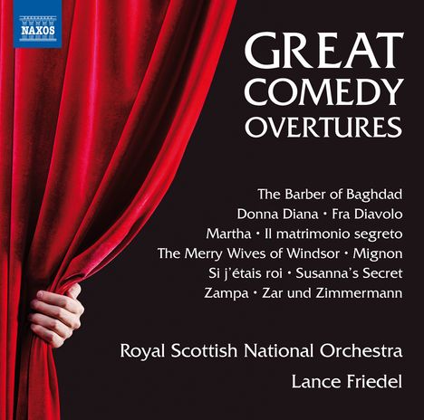Royal Scottish National Orchestra - Great Comedy Overtures, CD