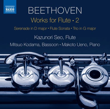 Ludwig van Beethoven (1770-1827): Werke mit Flöte Vol.2, CD