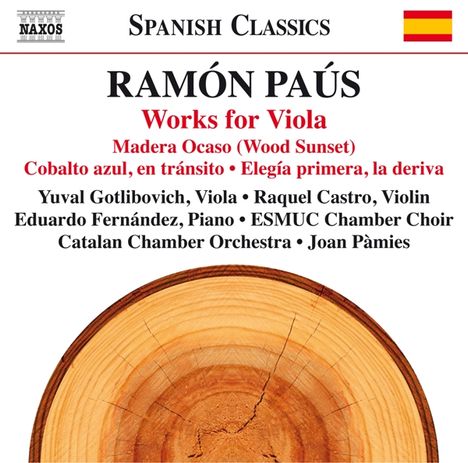 Ramon Paus (geb. 1956): Werke mit Viola, CD