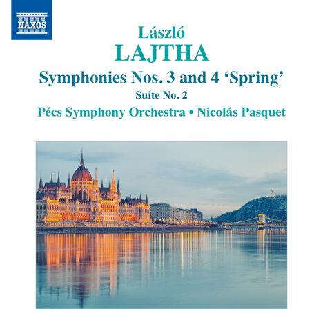 Laszlo Lajtha (1892-1963): Symphonien Nr.3 &amp; 4, CD