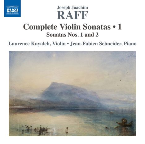 Joachim Raff (1822-1882): Sämtliche Violinsonaten Vol.1, CD
