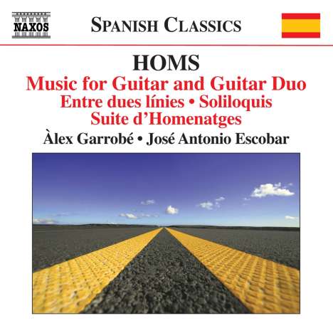 Joaquim Homs (1906-2003): Werke für Gitarre solo &amp; Werke für 2 Gitarren, CD