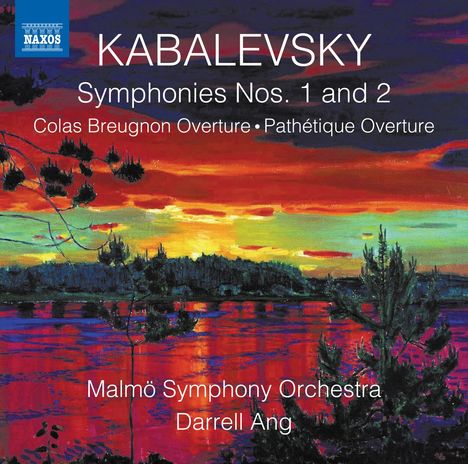 Dimitri Kabalewsky (1904-1987): Symphonien Nr.1 &amp; 2, CD