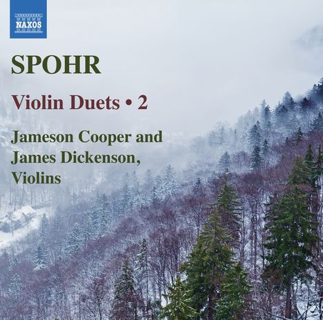 Louis Spohr (1784-1859): Duette für 2 Violinen op.39 Nr.1-3, CD