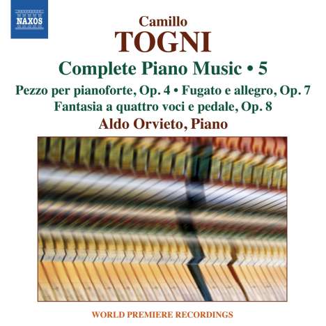 Camillo Togni (1922-1993): Sämtliche Klavierwerke Vol.5, CD