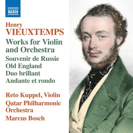 Henri Vieuxtemps (1820-1881): Werke für Violine &amp; Orchester, CD