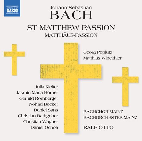 Johann Sebastian Bach (1685-1750): Matthäus-Passion BWV 244, 3 CDs