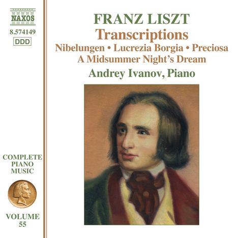 Franz Liszt (1811-1886): Klavierwerke Vol.55 - Transcriptions, CD