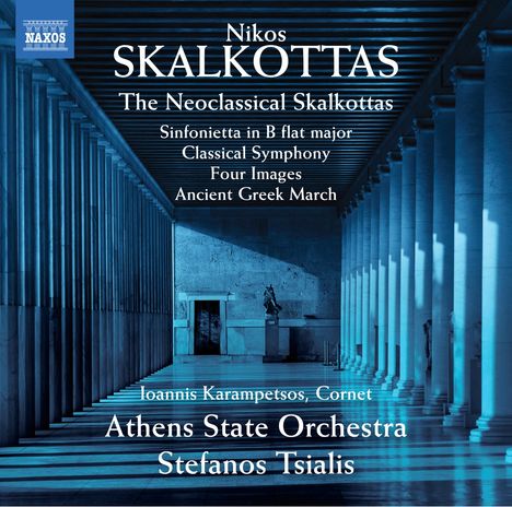 Nikos Skalkottas (1904-1949): Klassische Symphonie für Bläser,2 Harfen,Kontrabässe, CD