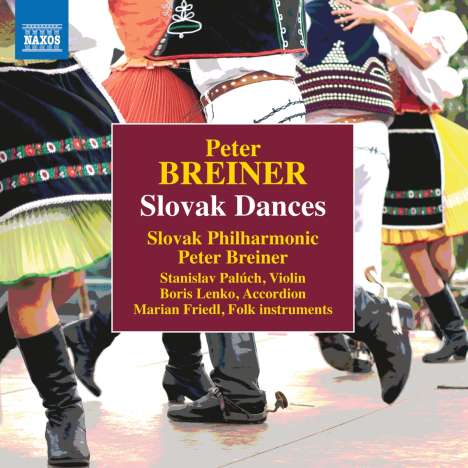 Peter Breiner (geb. 1957): Slowakische Tänze, 2 CDs