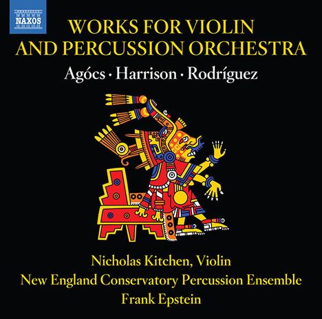 Werke für Violine &amp; Percussion-Orchester, CD