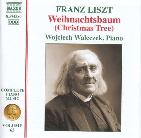 Franz Liszt (1811-1886): Klavierwerke Vol. 63 - Weihnachtsbaum, CD