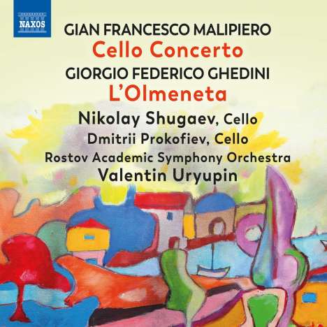 Giorgio Federico Ghedini (1892-1965): Konzert für 2 Celli &amp; Orchester "L'Olmeneta", CD